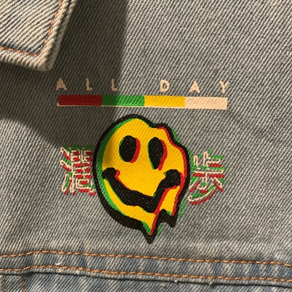 Brooklyn Cloth Mfg Co XL NWT Drip Denim Jacket - Picture 3 of 10